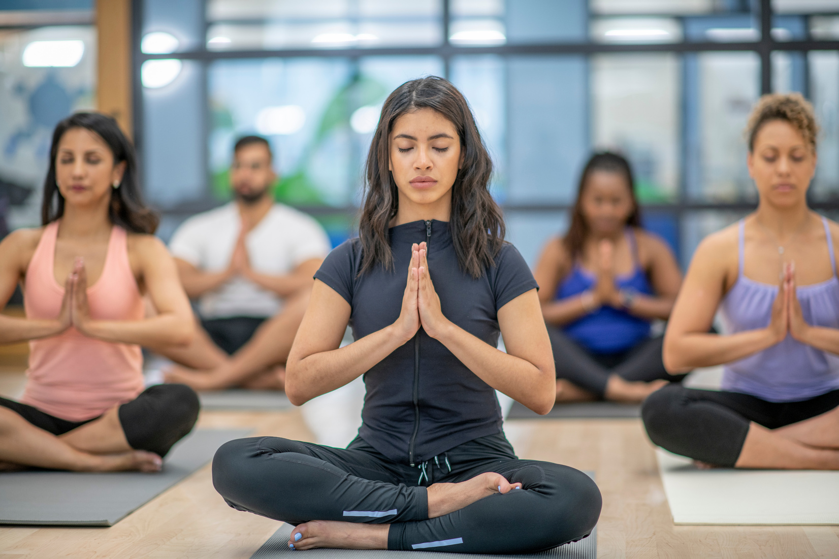 Yoga group